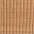 bali & pari Palm Scalloped Rattan Coffee Table Light Honey