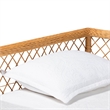 bali & pari Teresa Natural Rattan Daybed Handwoven Sofa Bed Frame Twin