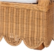 bali & pari Teresa Natural Rattan Daybed Handwoven Sofa Bed Frame Twin