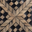 bali & pari Paulo Decorative End Table with Bamboo Diamond Pattern
