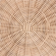 bali & pari Latoya Natural Rattan End Table Handwoven Wicker 2-Tier Side Table