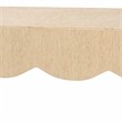 bali & pari Mason Natural Grasscloth Coffee Table Rectangular Accent Table