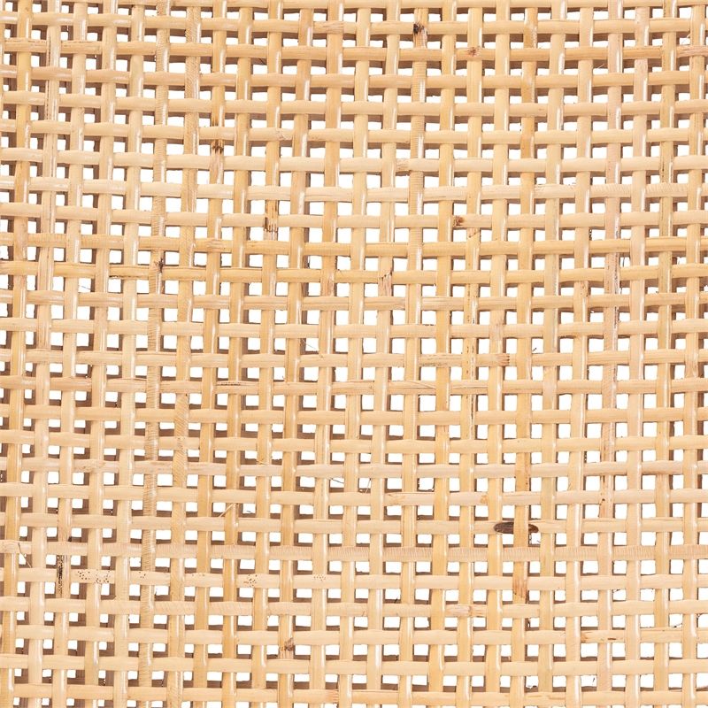 bali & pari Alexis Natural Rattan Dining Chair - Handcrafted Accent Chair