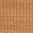 bali & pari Andrea Natural Rattan End Table - Handwoven Wicker Accent Table