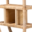 bali & pari Labonita Natural Rattan Wall Shelf 3-Tier Wall-Mounted Display Unit