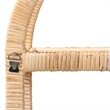 bali & pari Labonita Natural Rattan Wall Shelf 3-Tier Wall-Mounted Display Unit