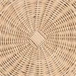 bali & pari Natala Rattan End Table Handwoven Wicker Tulip Accent Table