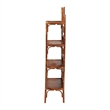 bali & pari Aleya Marbled Tortoise Natural Rattan Display Shelf