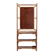 bali & pari Feyre Marbled Tortoise Natural Rattan Hall Tree
