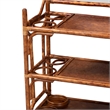 bali & pari Feyre Marbled Tortoise Natural Rattan Hall Tree