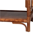 bali & pari Feyre Marbled Tortoise Natural Rattan Hall Tree
