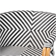 bali & pari Max Rattan Bistro Counter Stool Handwoven Cafe-Style Accent Seating