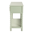 bali & pari Karnia Console Table with Spindle Legs 2-Drawer Accent Table