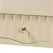bali & pari Leeba Console Table 3-Drawer Accent Table with Fluted Wood