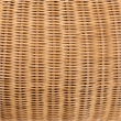 bali & pari Beatriz Natural Rattan Coffee Table Handwoven Wicker Accent Table