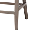 bali & pari Lara Kubu Rattan Counter Stool with Cushion Accent Stool