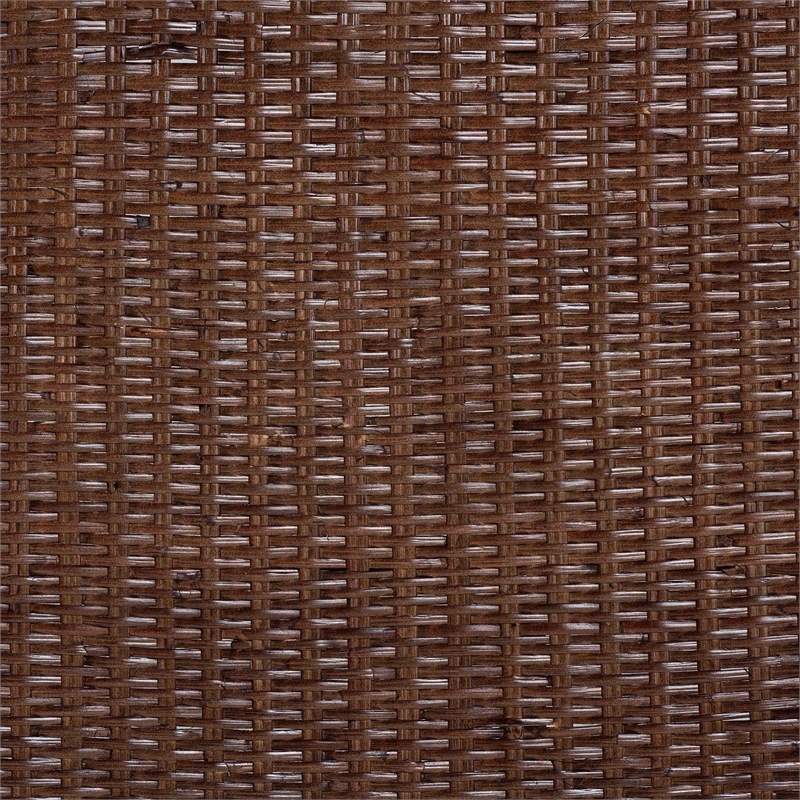 bali & pari Jaelle Natural Rattan Standalone Headboard Panel Headboard Queen