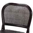 bali & pari Irene Natural Rattan Counter Stool Handwoven Wicker Accent Stool