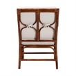 bali & pari Cleantha Marbled Tortoise Natural Rattan Armchair