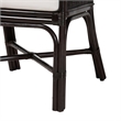 bali & pari Acton Natural Rattan 2-Piece Dining Chair Set Wicker Accent Chair