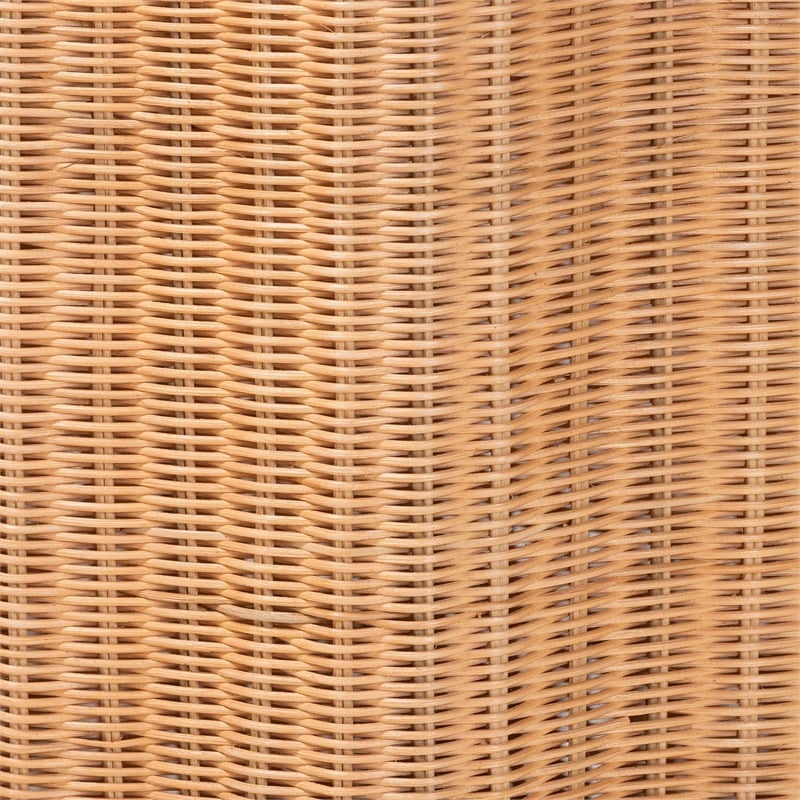 bali & pari Danilo Natural Rattan Laundry Hamper Handwoven Wicker Storage Basket