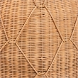 bali & pari Pelham Natural Rattan Laundry Hamper Wicker Storage Basket Large