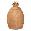 bali & pari Pelham Natural Rattan Laundry Hamper Wicker Storage Basket Large