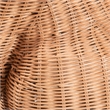 bali & pari Persis Natural Rattan Poodle Umbrella Holder Wicker Storage Solution