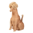 bali & pari Persis Natural Rattan Poodle Umbrella Holder Wicker Storage Solution