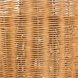 bali & pari Florabel Natural Rattan Peacock BasketWicker Storage Solution