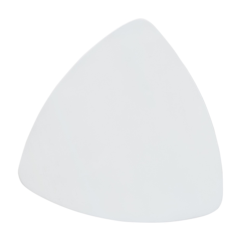 bali & pari Roy Wood Counter Stool Sculptural Backless Accent Stool White
