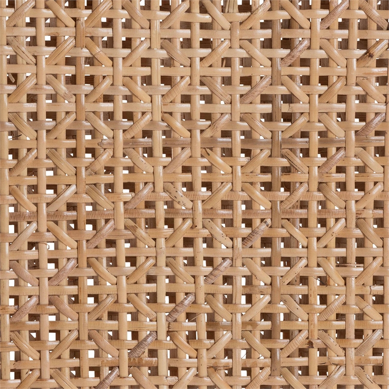 bali & pari Sandy Counter Stool Crafted Wood and Natural Rattan Lounge Seating
