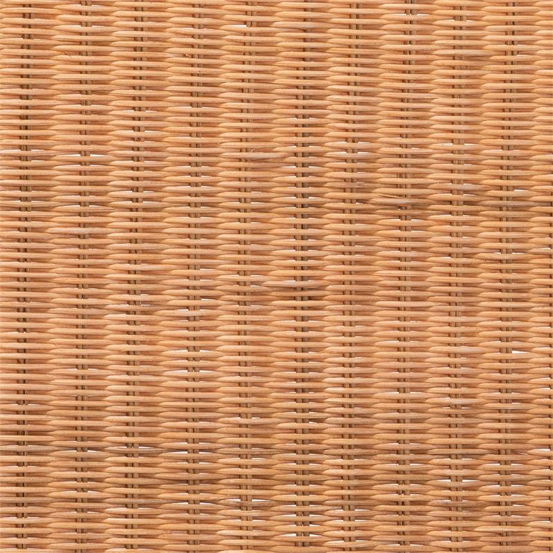 bali & pari Felician Natural Rattan Standalone Headboard Panel Headboard Queen