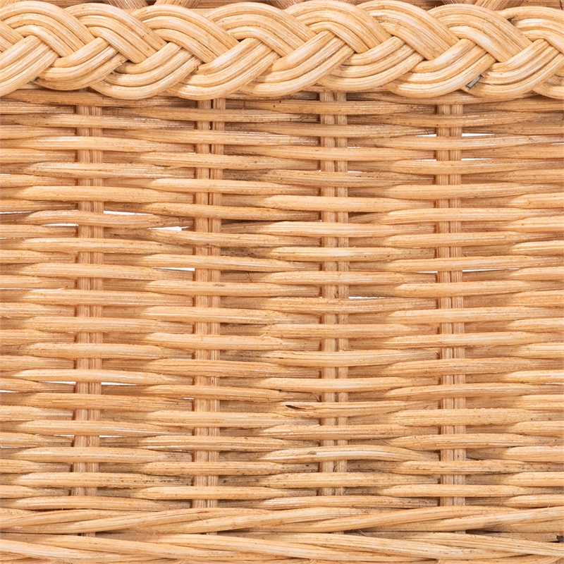 bali & pari Harini Natural Rattan Standalone Headboard Panel Headboard King