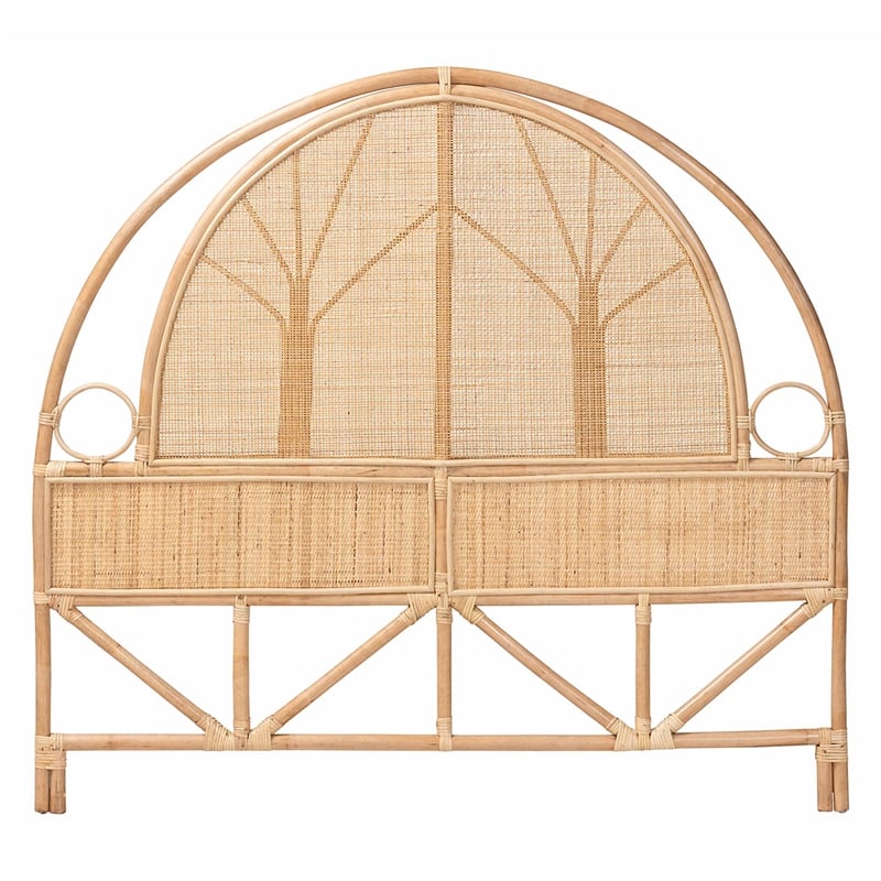 bali & pari Kang Natural Rattan Standalone Headboard King