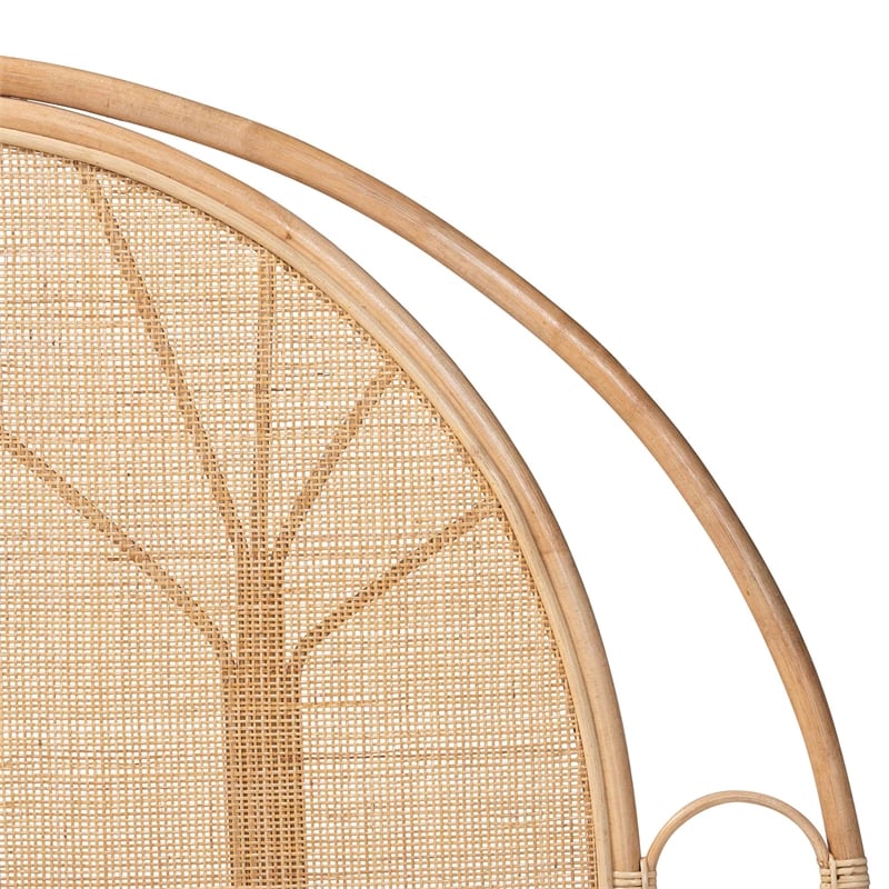 bali & pari Kang Natural Rattan Standalone Headboard King