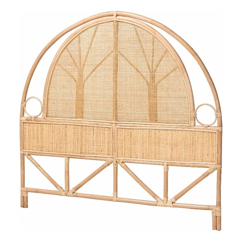 bali & pari Kang Natural Rattan Standalone Headboard King