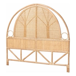 bali & pari Kang Natural Rattan Standalone Headboard King