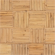 bali & pari Mimi Natural Rattan Checkered End Table with Drawer