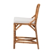 bali & pari Alondra Natural Rattan Counter Stool