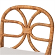 bali & pari Alondra Natural Rattan Counter Stool