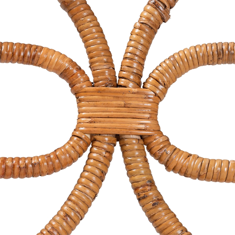 bali & pari Alondra Natural Rattan Counter Stool
