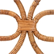 bali & pari Alondra Natural Rattan Counter Stool
