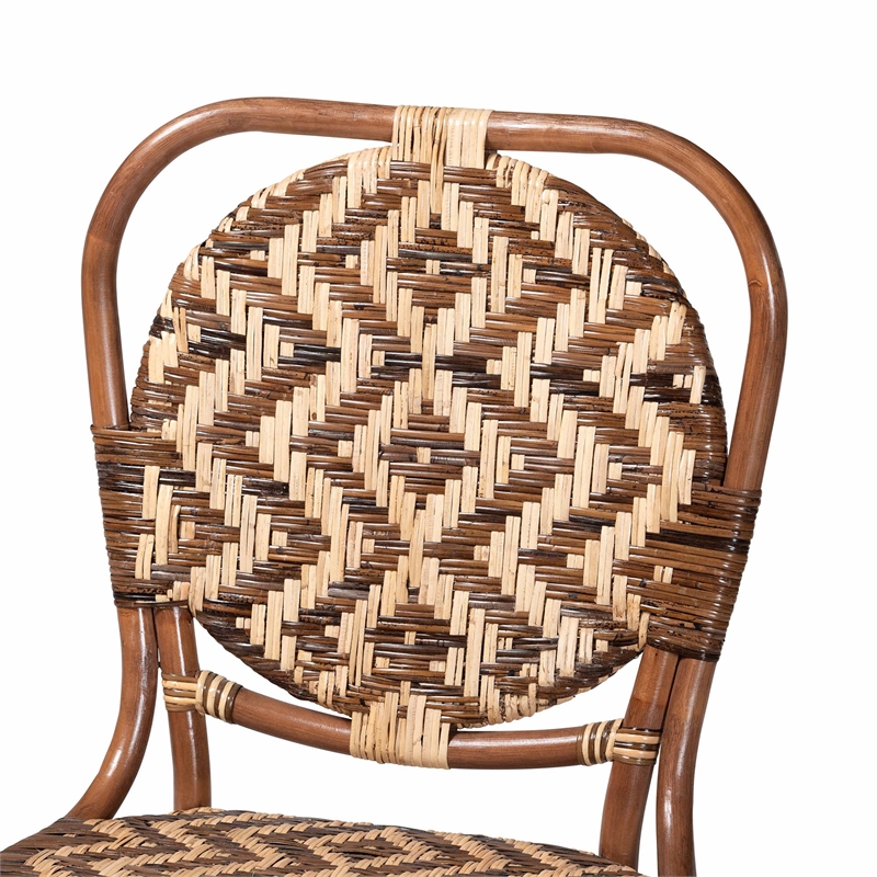 bali & pari Mariano Natural Rattan Dining Chair