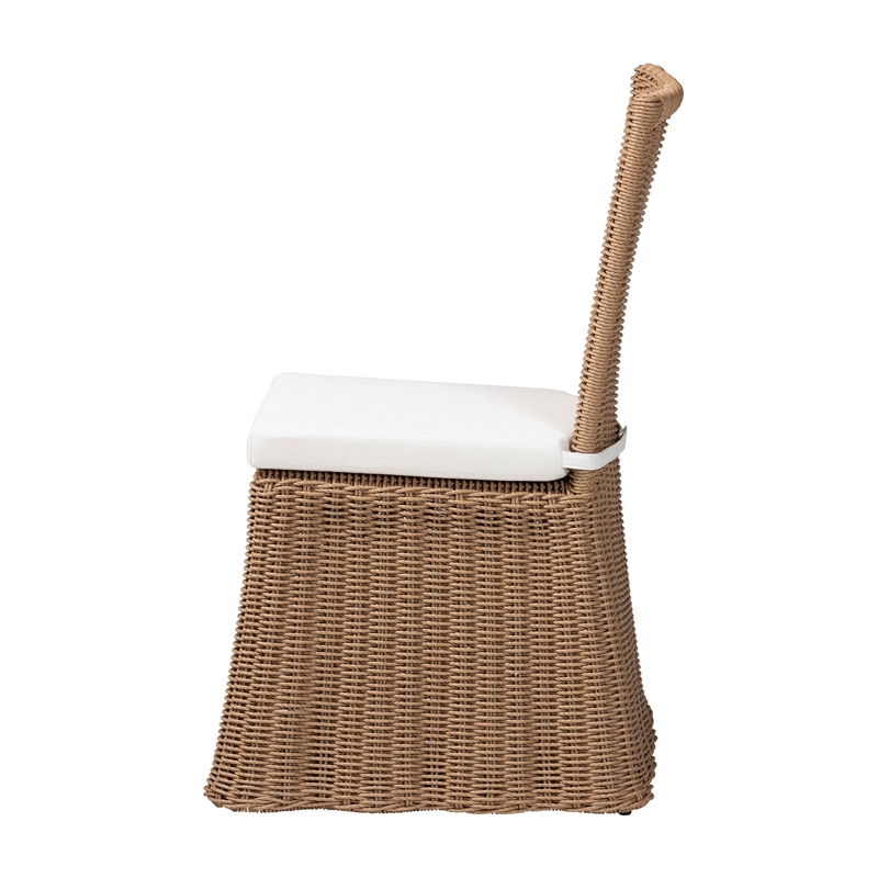 bali & pari Serge Woven Seagrass Dining Chair
