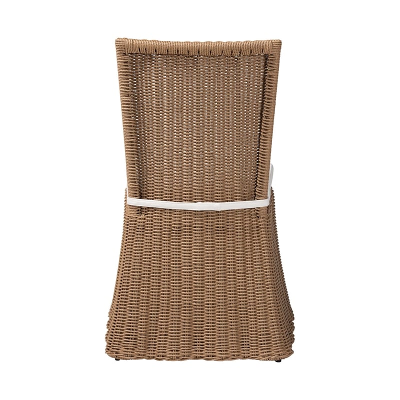 bali & pari Serge Woven Seagrass Dining Chair