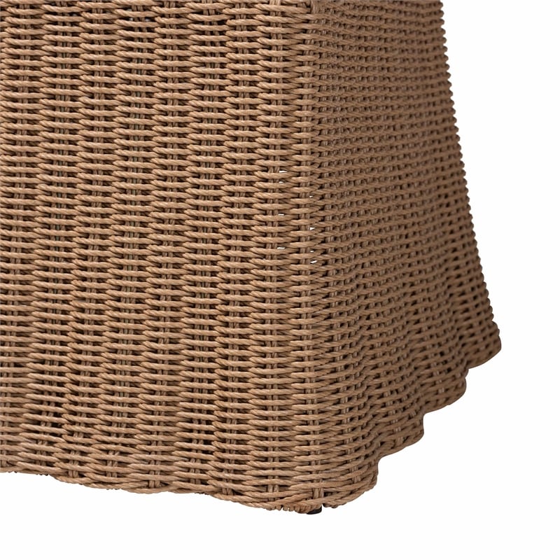 bali & pari Serge Woven Seagrass Dining Chair