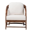 bali & pari Stan Natural Rattan Lounge Chair