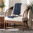 bali & pari Stan Natural Rattan Lounge Chair