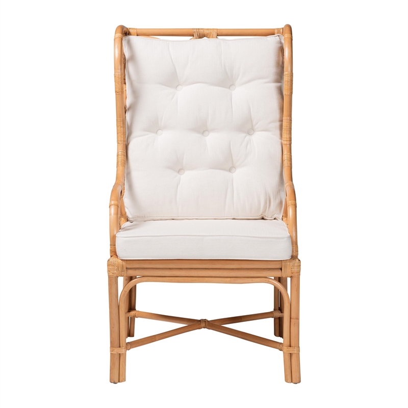 bali & pari Todd Natural Rattan Armchair